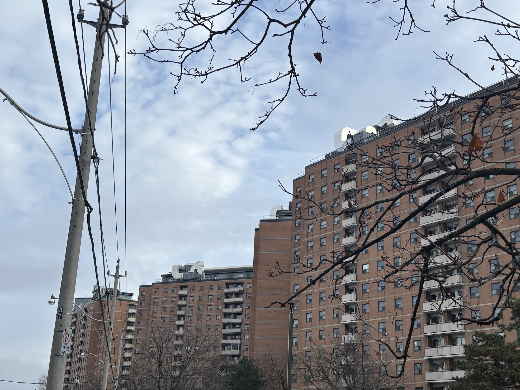 Moss Park Apartments complex.